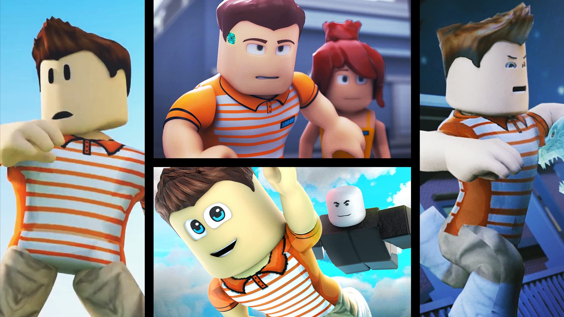 Personaggio Guest Roblox cubo giallo, 1440x900 720p, PC