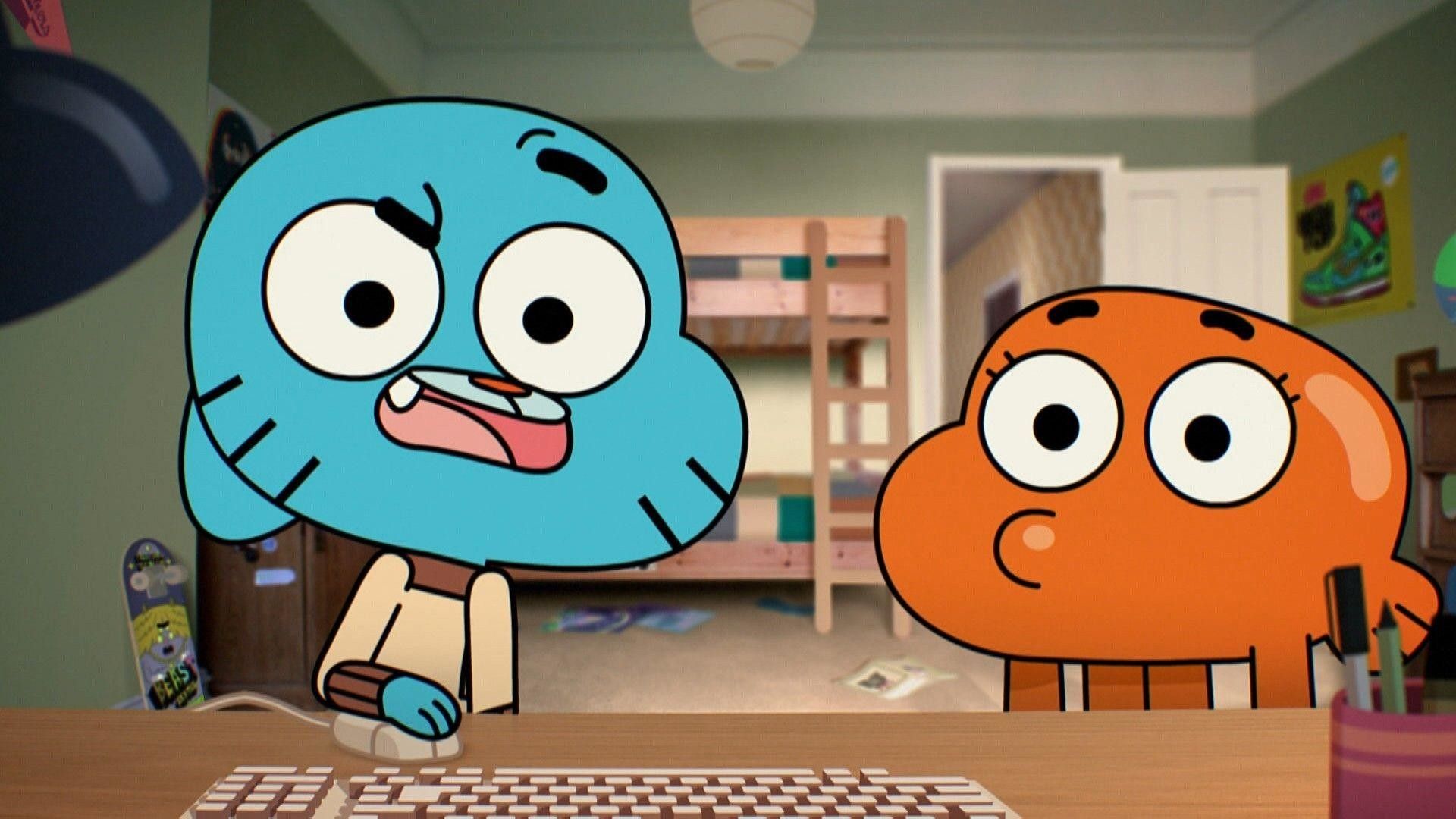 Gumball e Darwin sorpresi, 1920x1080 Full HD 1080p, Desktop