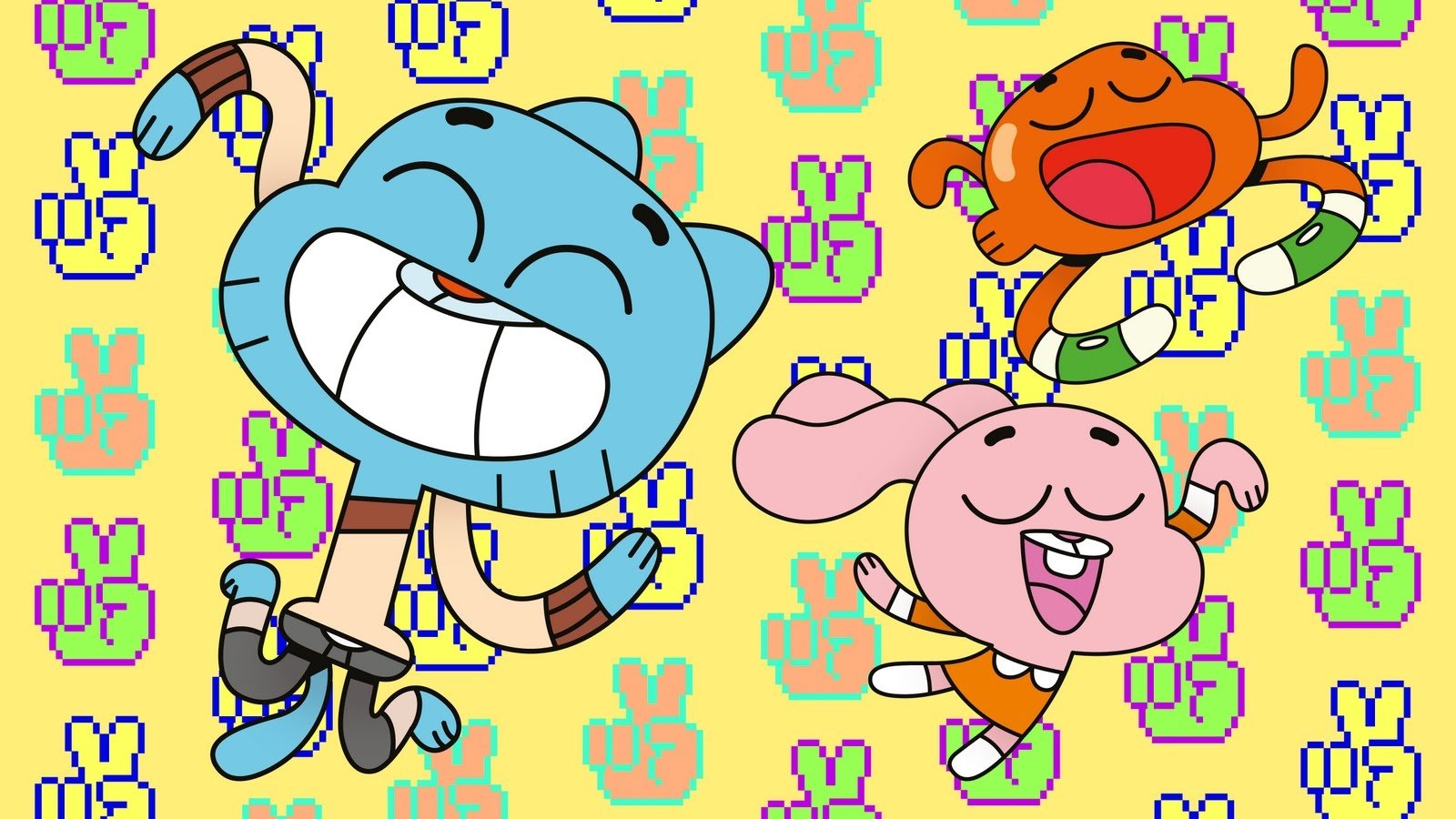 The Amazing World of Gumball personaggi, 1600x900 HD Ready, Laptop