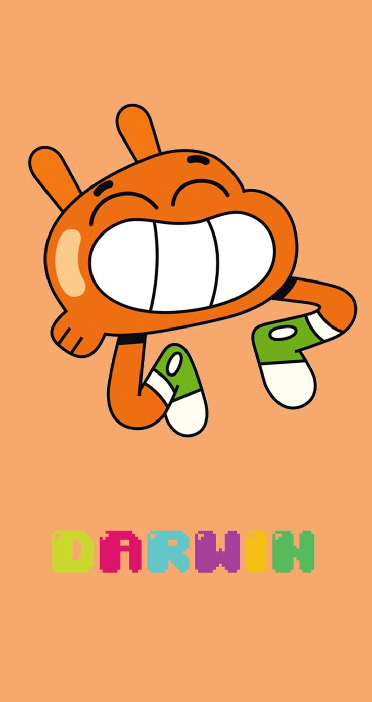 Darwin Gumball arancione, 736x1389 Full HD Verticale, Samsung Galaxy