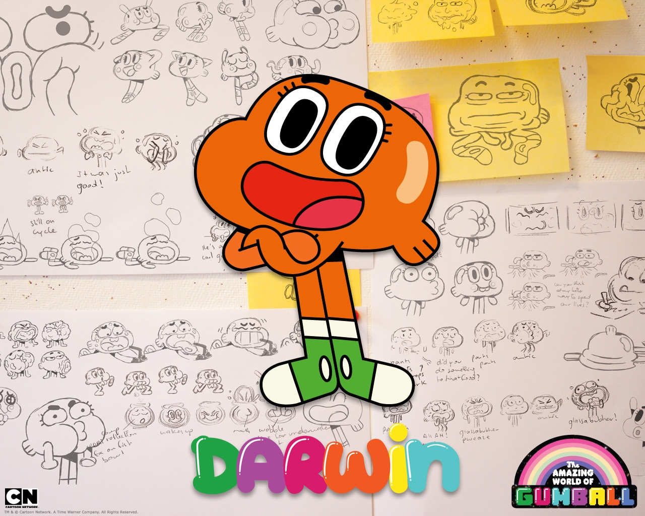 Darwin, The Amazing World of Gumball, 1280x1024 720p, MacBook Air