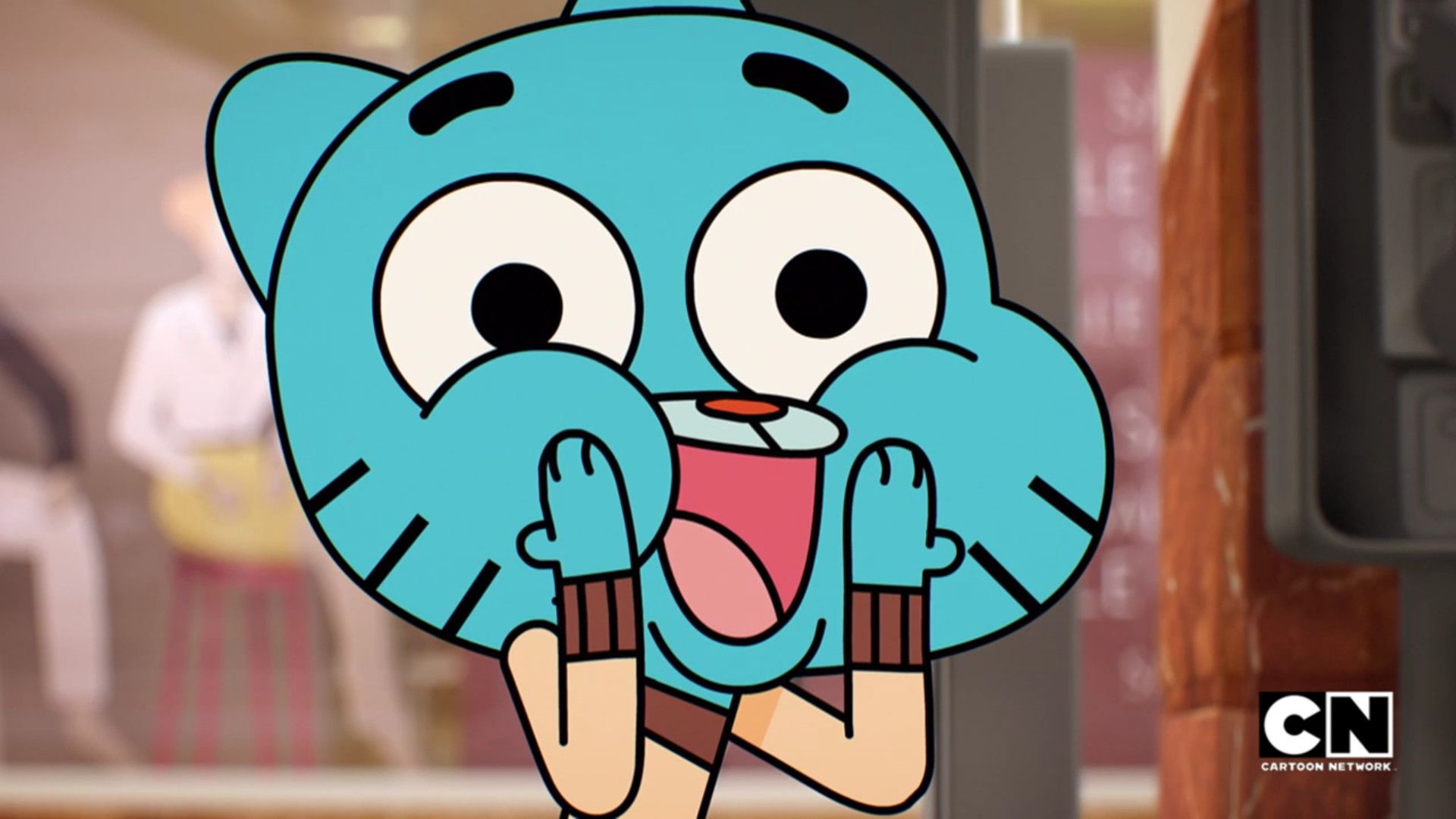 Gumball sorpreso, Cartoon Network, 1920x1080 Full HD, Desktop