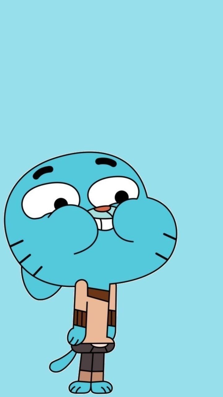 Gumball gatto blu cartone, 720x1280 Verticale, Telefono