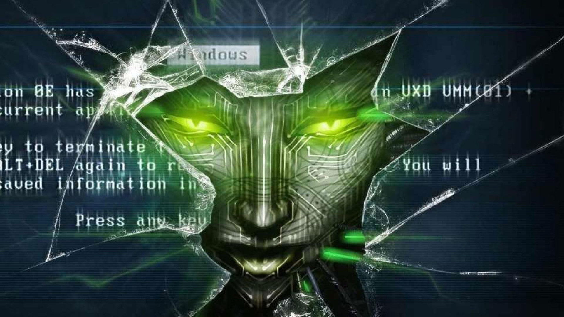 System Shock schermo rotto, 1920x1080 Full HD 1080p, Desktop