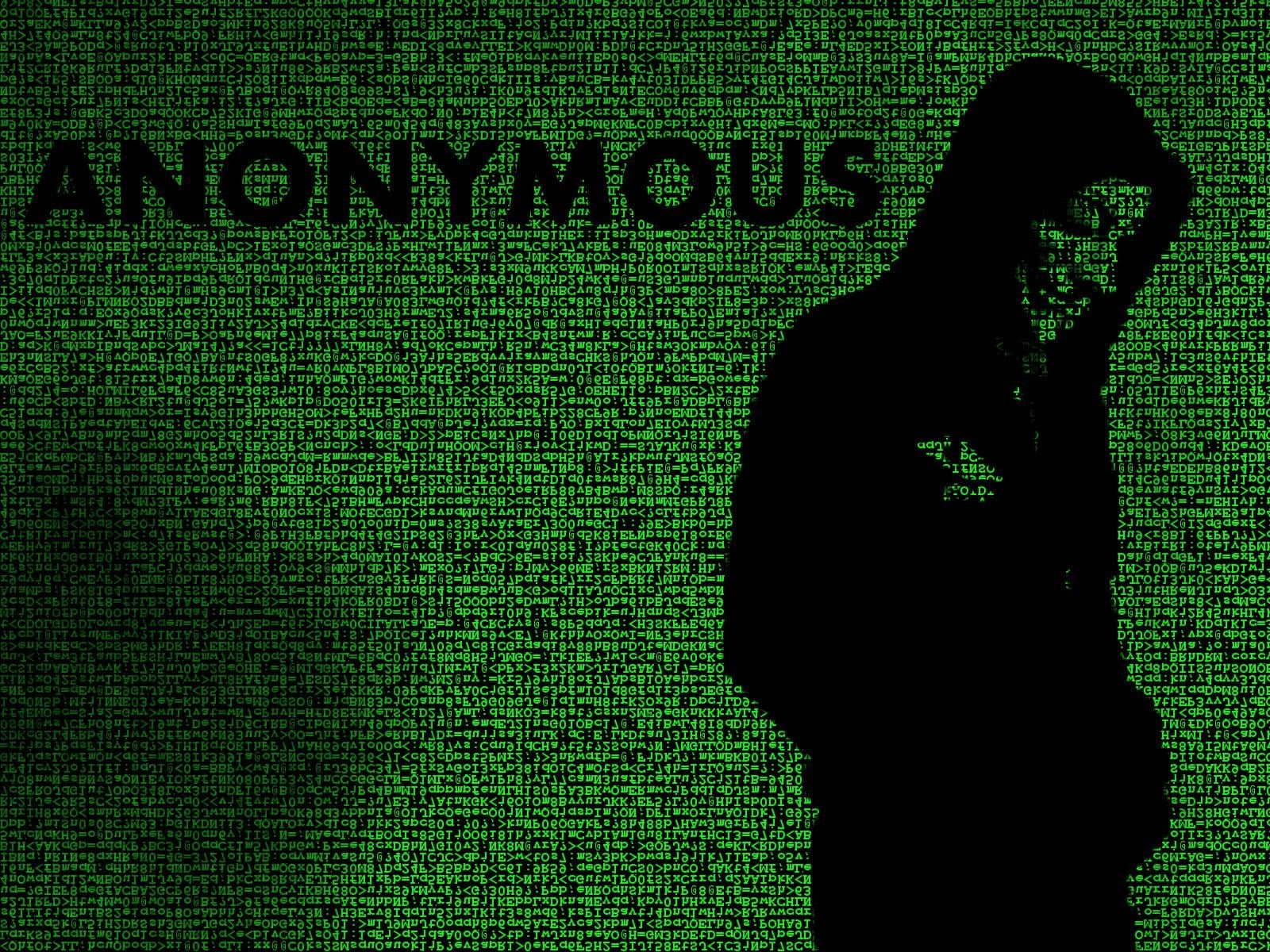 Anonymous incappucciato binario verde, 1600x1200 900p, PC