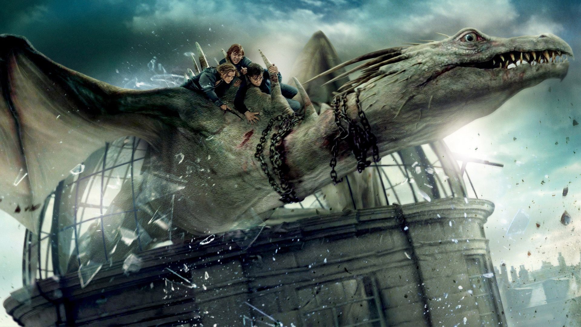 Drago Gringotts Harry Potter, J.K. Rowling, 1920x1080 Full HD 1080p, PC