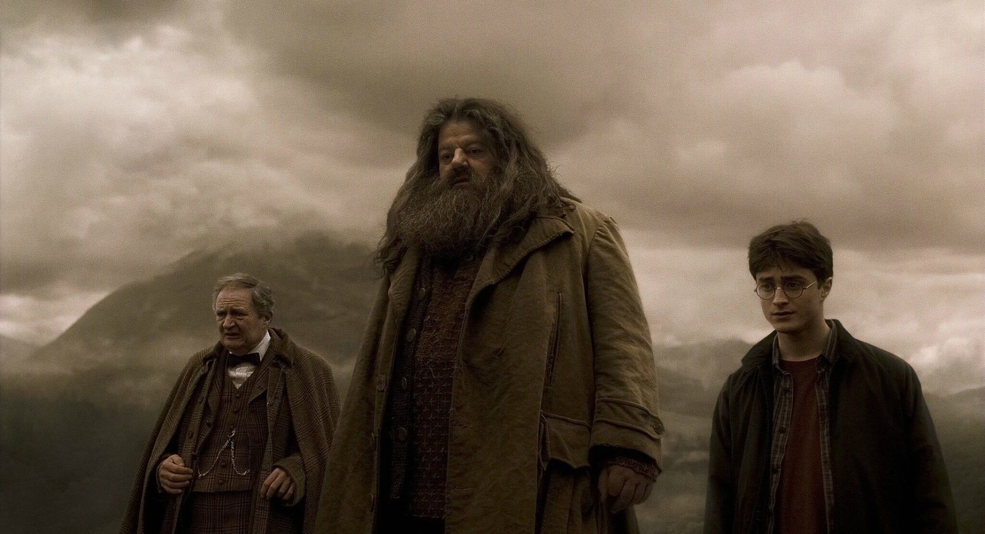 Hagrid, Harry Potter, personaggi Hogwarts, scuola di magia, 1920x1041 1080p, Desktop