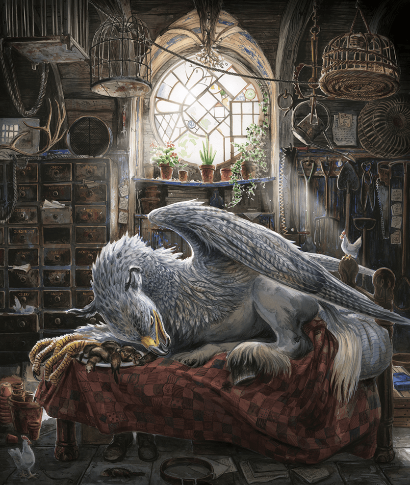 Ippogrifo Fierobecco Harry Potter, mondo magico, 836x988 Verticale, Mobile