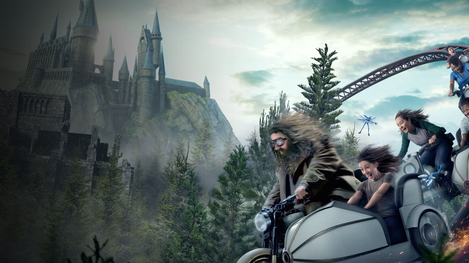 Hagrid Harry Potter ritratto, 1460x1156 HD, Desktop