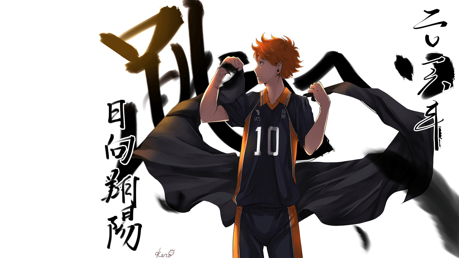 Hinata Shoyo Haikyuu numero 10, 1920x1080 Full HD, Laptop
