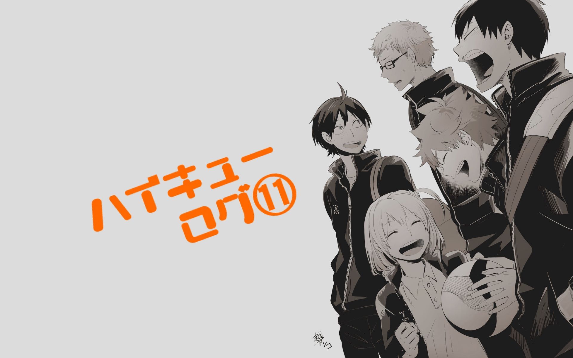 Personaggi Haikyuu gruppo anime, 1920x1200 WUXGA, Desktop