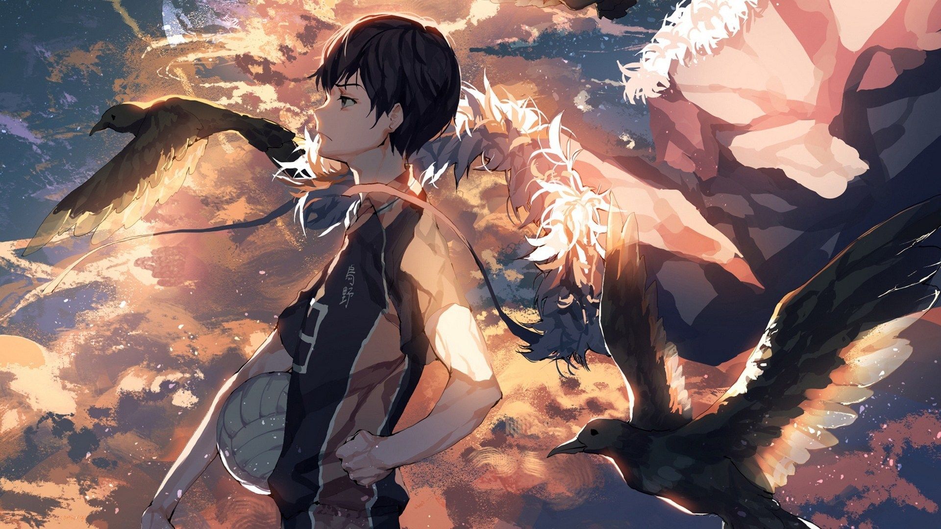 Kageyama Haikyuu corvo dorato, 1920x1080 1080p, Laptop