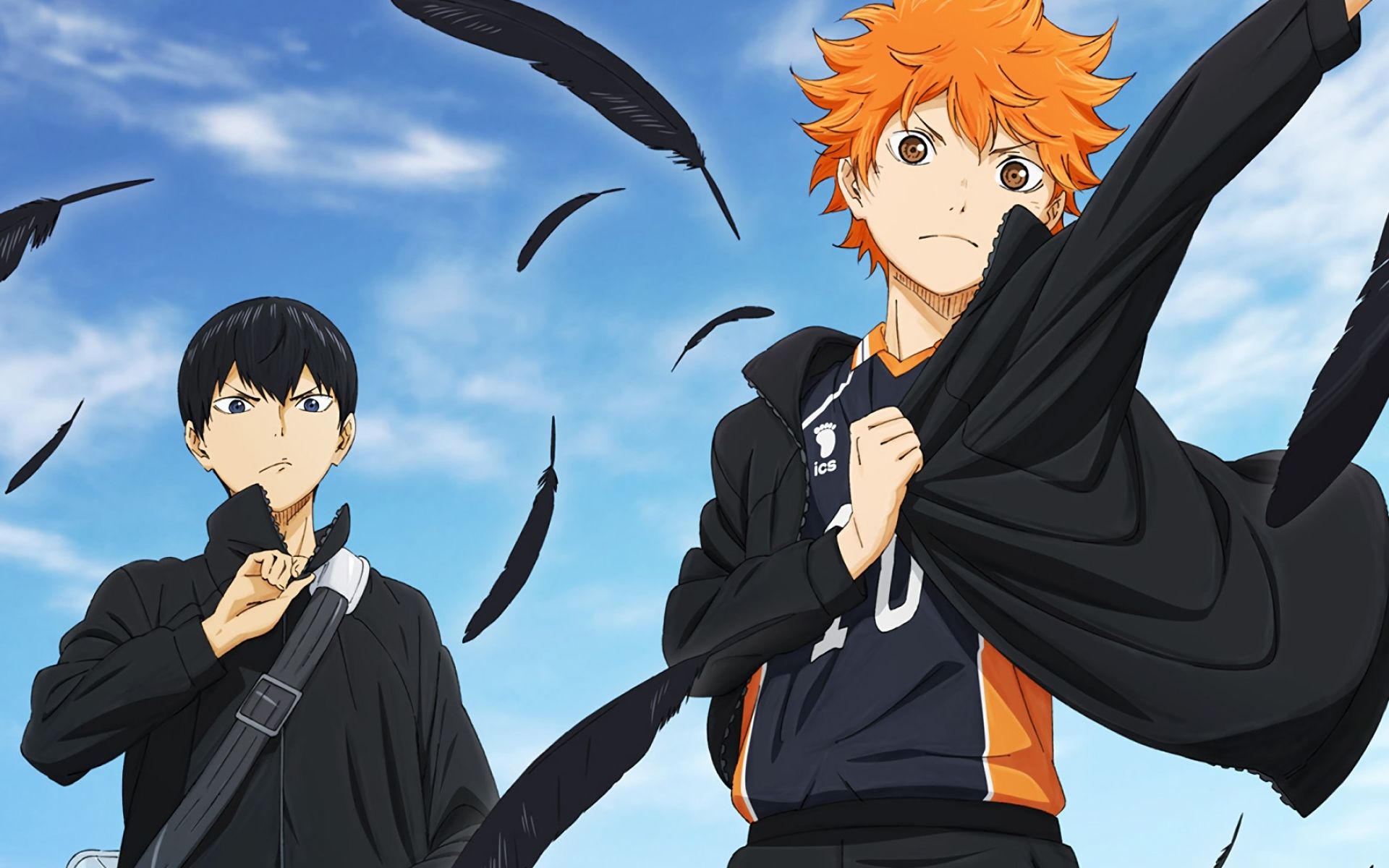 Hinata e Kageyama, Haikyuu, 1920x1200 WUXGA, Desktop