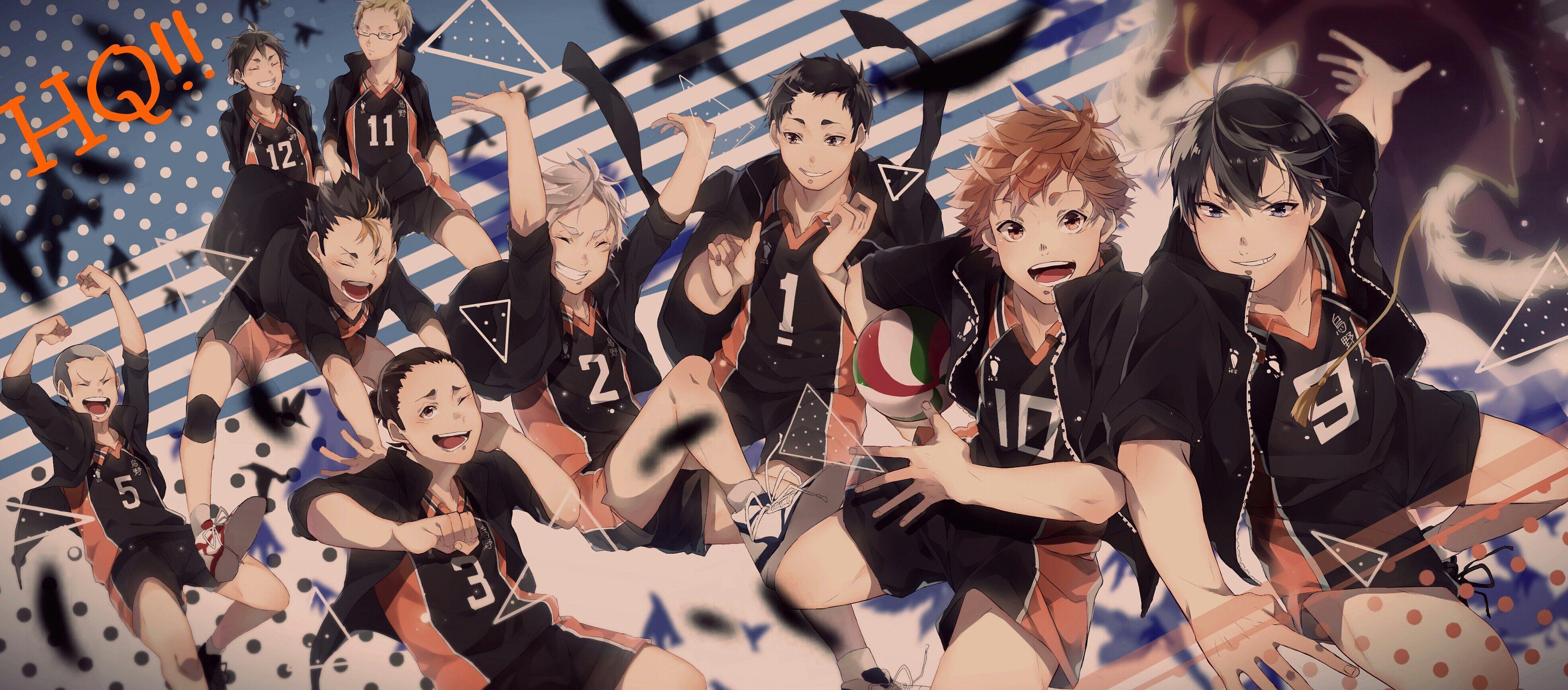 Haikyuu squadra pallavolo anime, 3937x1732 Ultrawide, Smart TV 4K