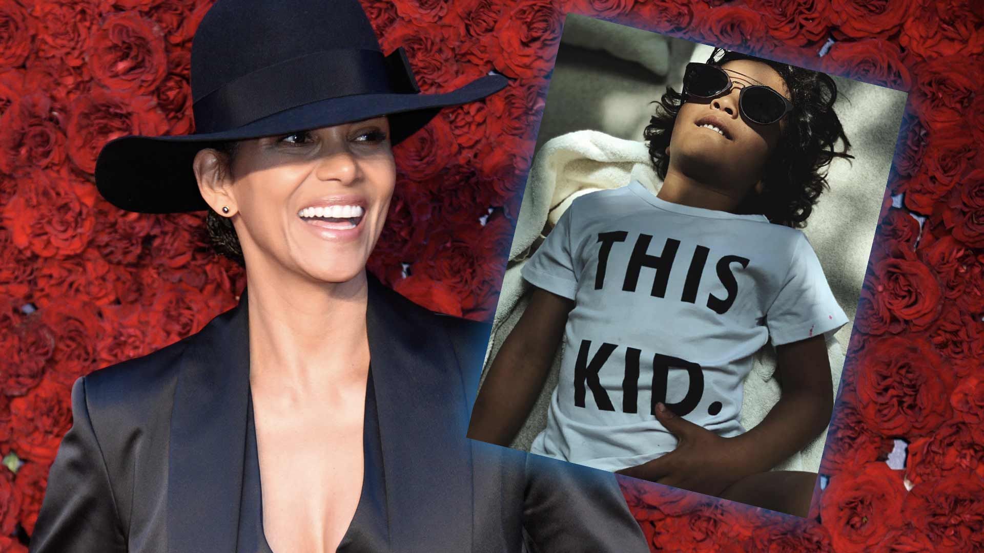 Halle Berry con foto figlio Maceo, 1920x1080 Full HD, PC Desktop