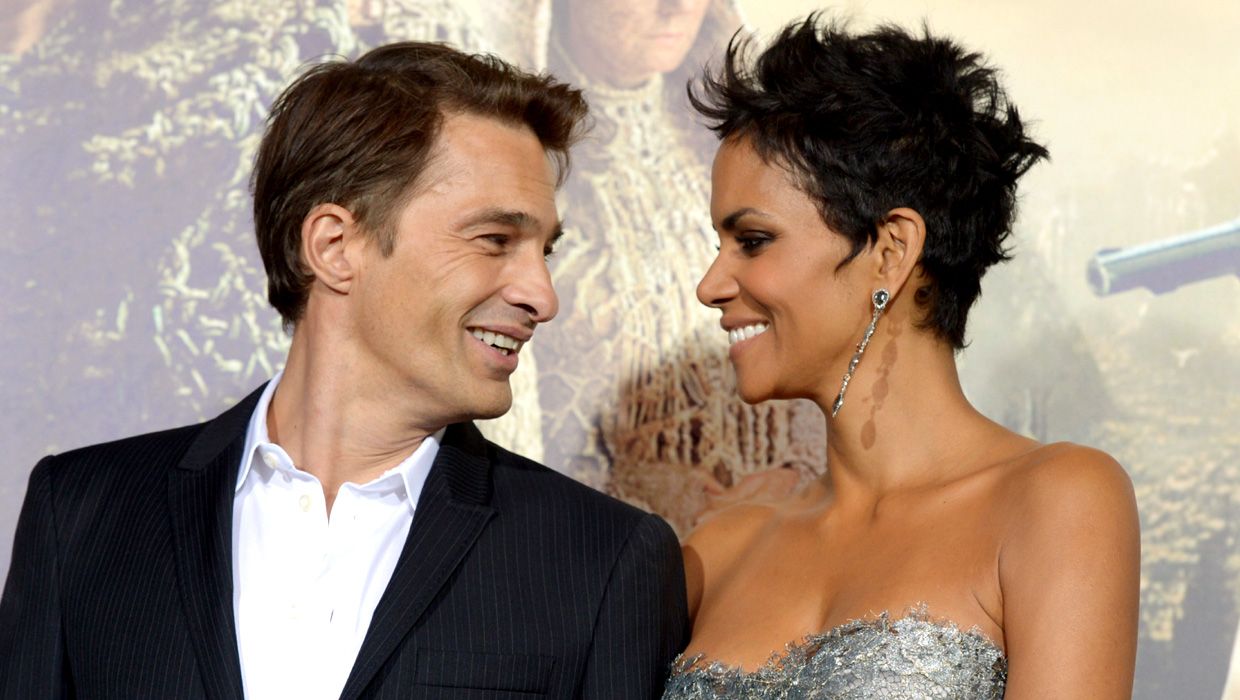 Halle Berry con Olivier Martinez, 1240x700 HD, Desktop