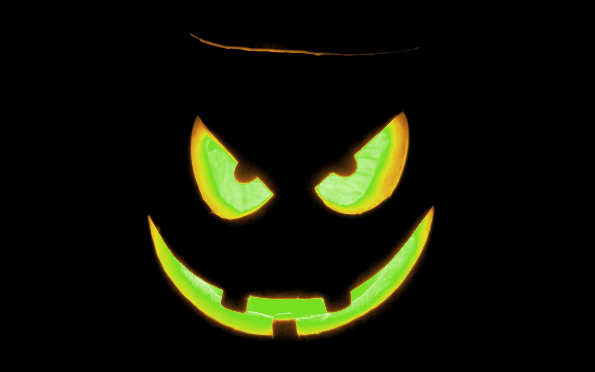 Zucca neon verde Halloween, 1920x1200 Full HD+, Laptop