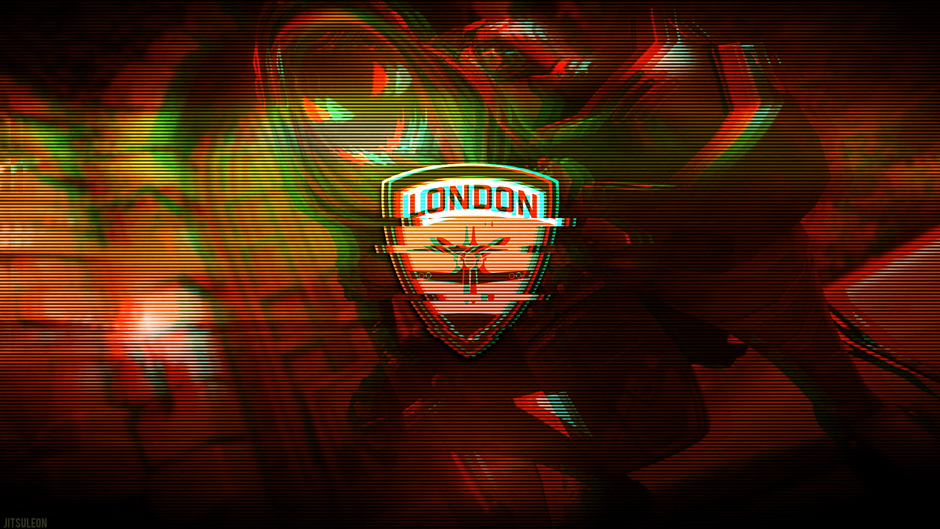 Logo London Spitfire neon, ruote skateboard, 1920x1080 1080p, PC