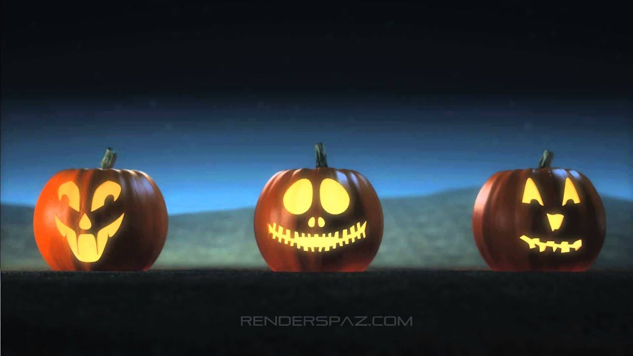 Zucche Jack O Lantern illuminate, 1280x720 720p, PC