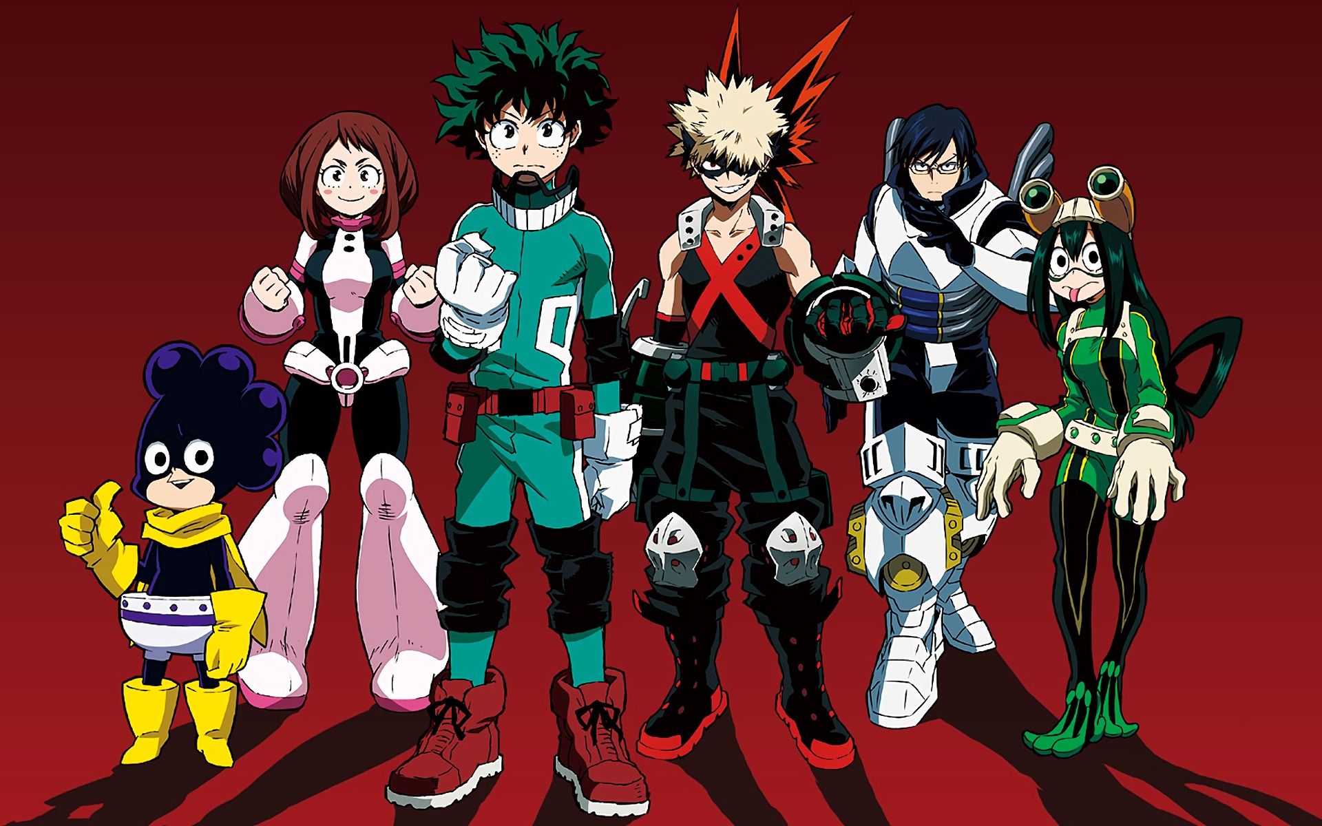 My Hero Academia personaggi gruppo, 1920x1200 Full HD+ WUXGA, Desktop