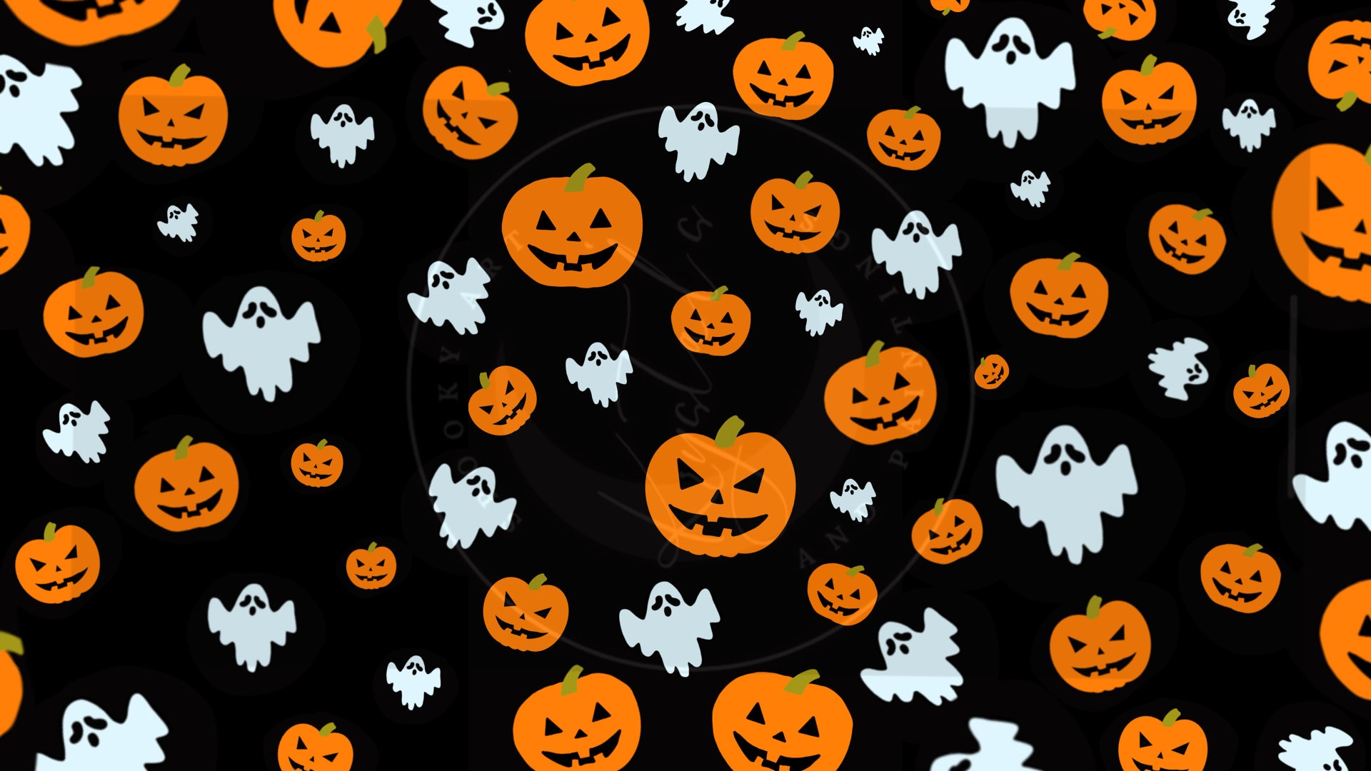Zucche e fantasmi Halloween, 1920x1080 1080p, Desktop