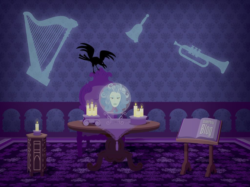 Madame Leota sfera di cristallo, 1024x768 HD, PC Desktop
