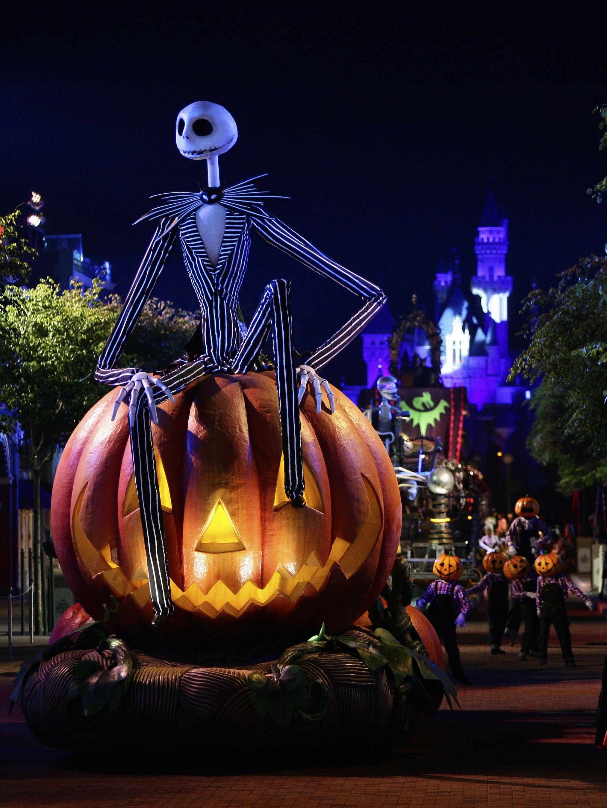 Jack Skellington zucca Disneyland, 2027x2700 Full HD Verticale, Smartphone