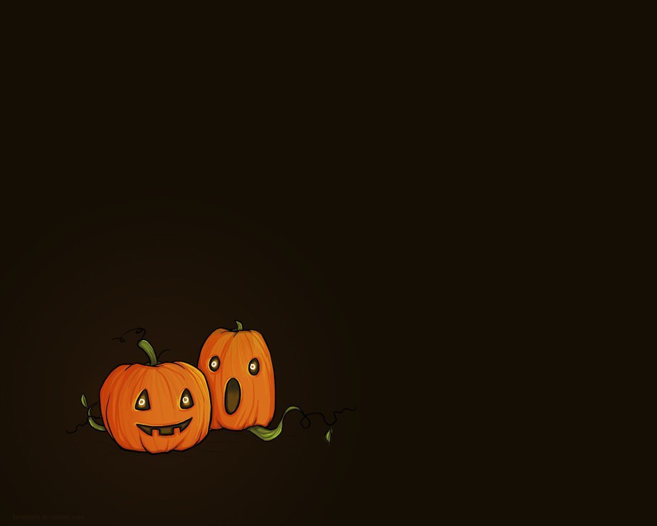 Zucche di Halloween sorridenti, 1280x1024 HD, Notebook Gaming