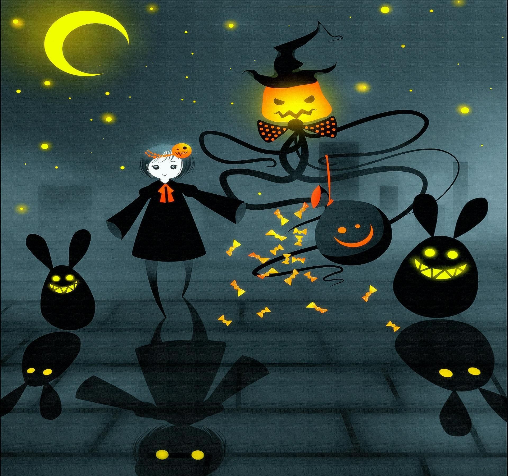 Fantasmini e zucche di Halloween, 1920x1800 Full HD+ WUXGA, PC Desktop