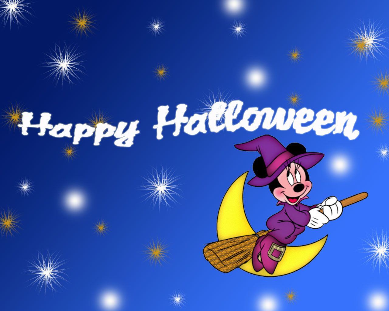 Minnie Mouse strega Halloween, Disney, 1280x1024 HD, Desktop