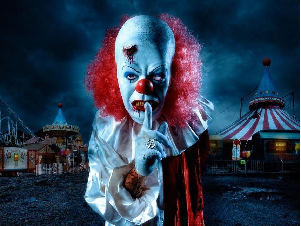 Clown horror inquietante circo, 1024x768 HD, Desktop