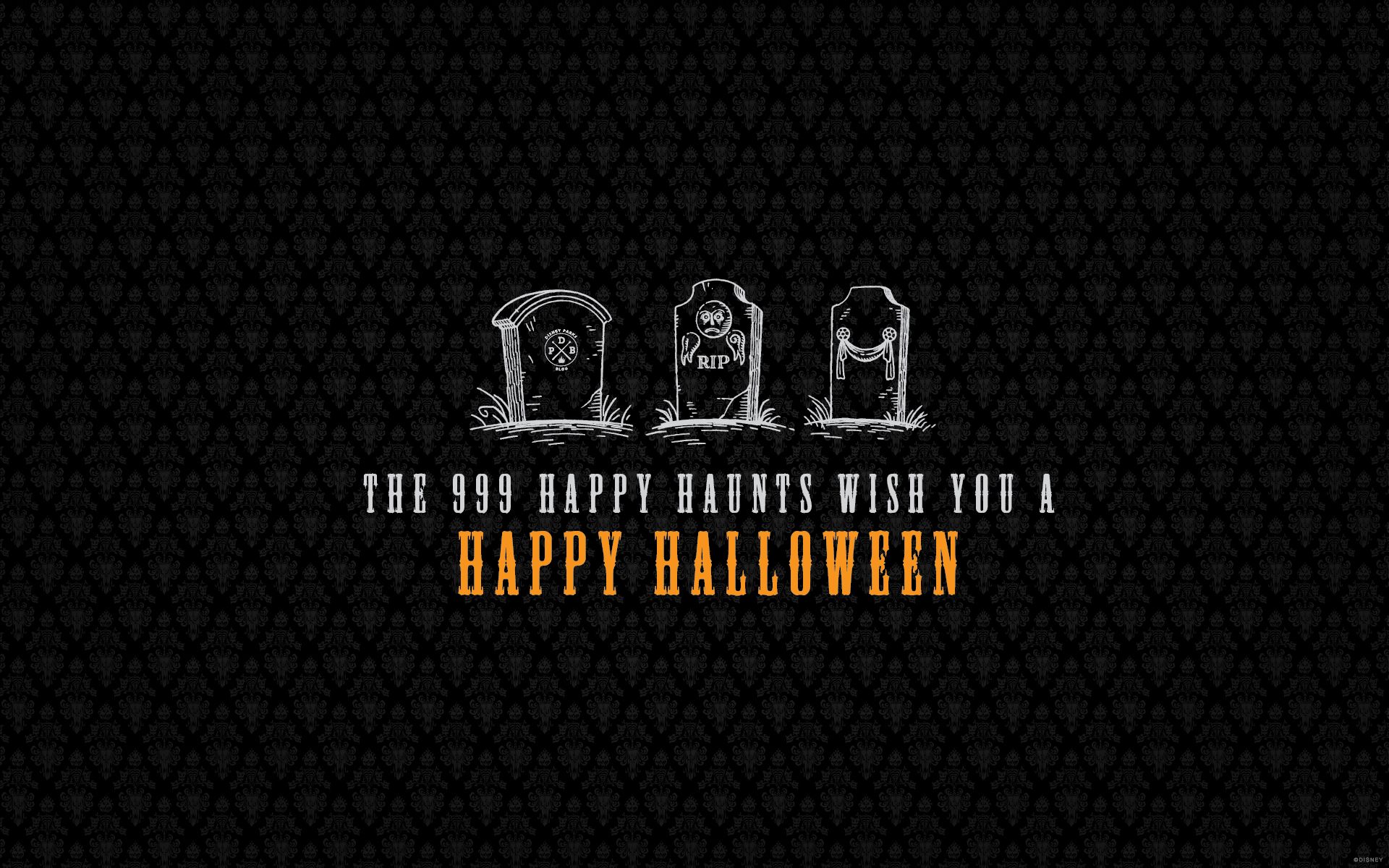 Lapidi Haunted Mansion Disney Halloween, sfondi 1920x1200 Full HD+ WUXGA, iMac
