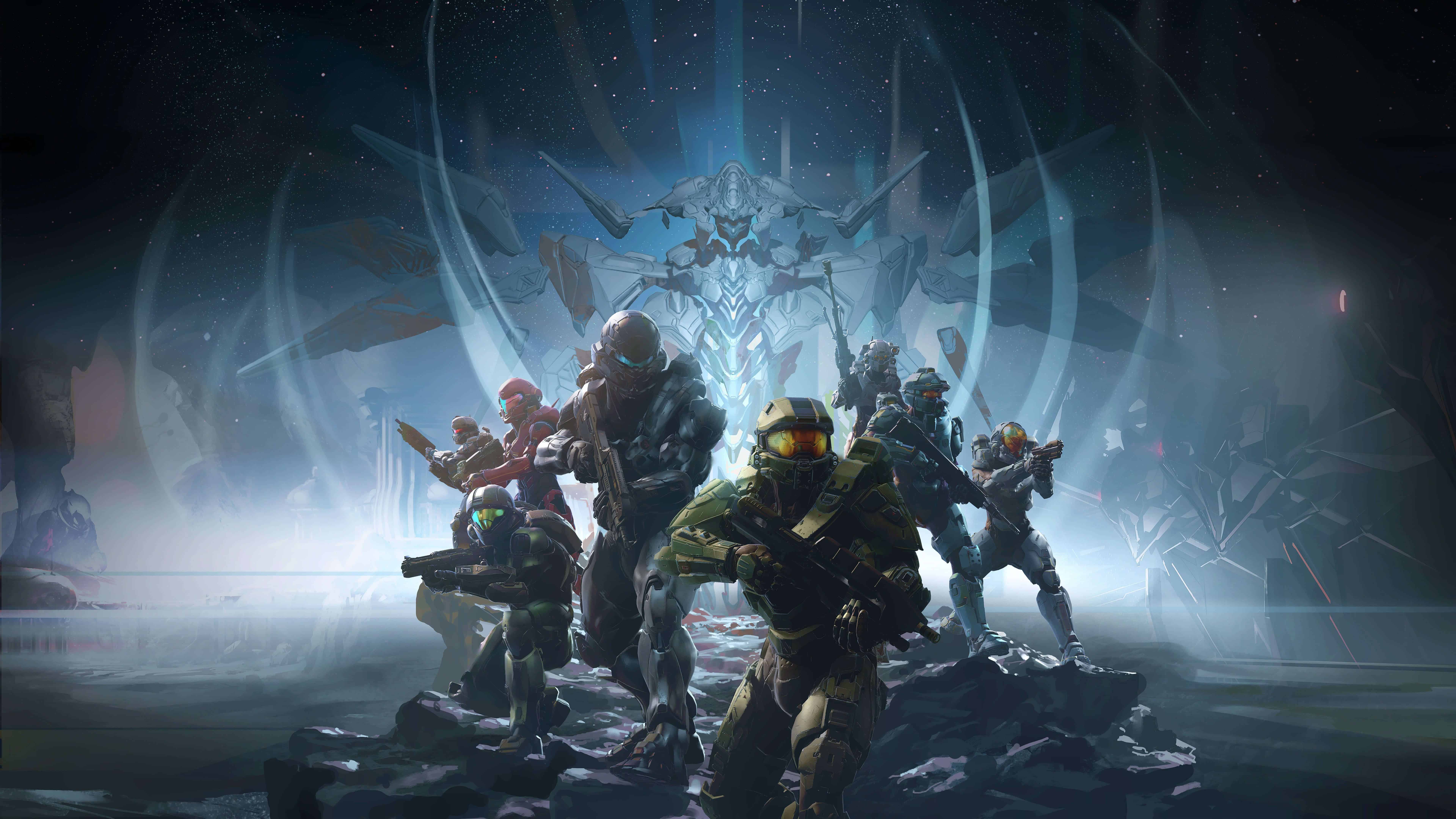 Halo 5 Guardians personaggi, 7680x4320 4K Ultra HD, Monitor 4K