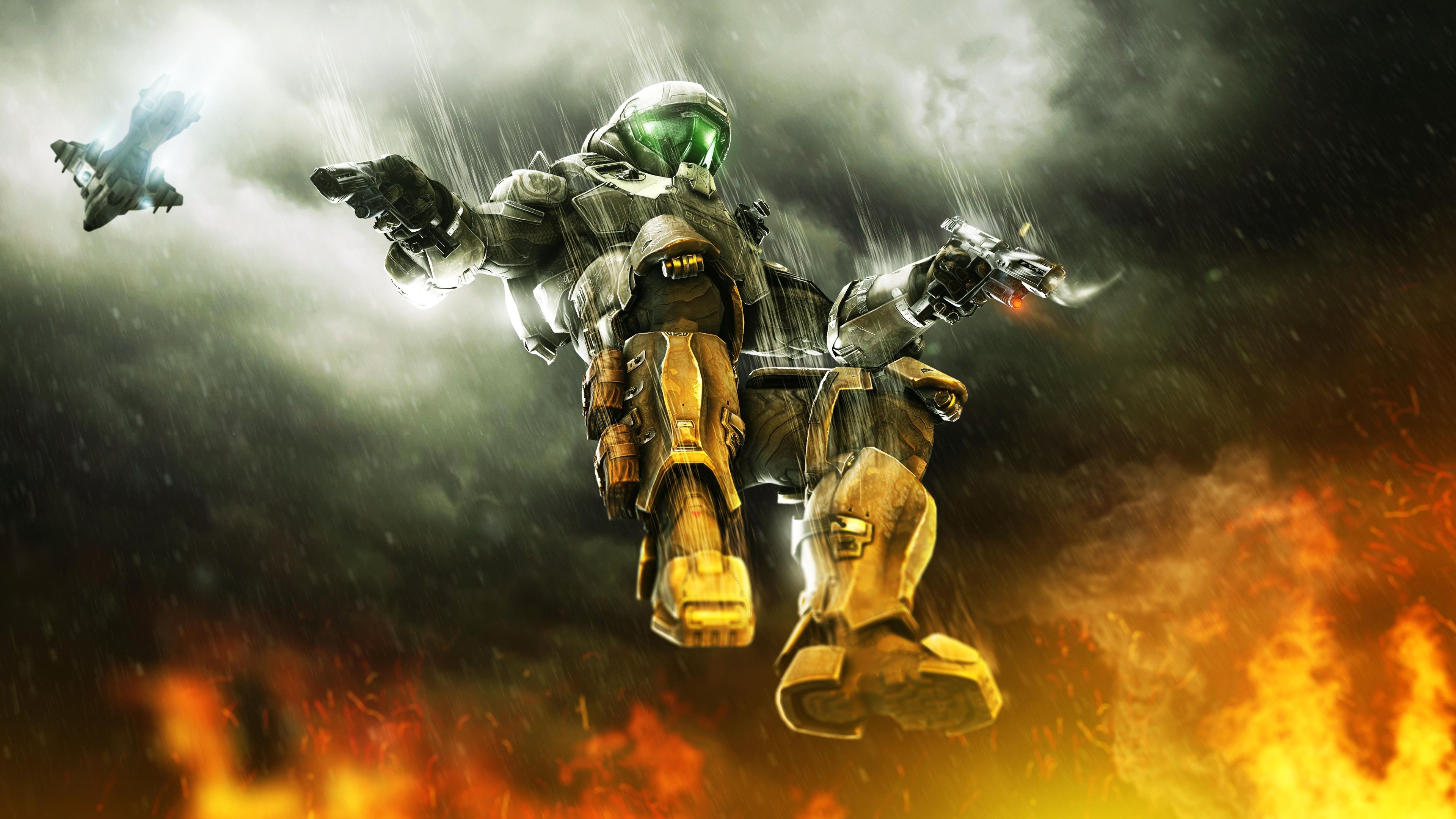 Halo 3 ODST soldato, 3840x2160 Ultra HD, 4K TV