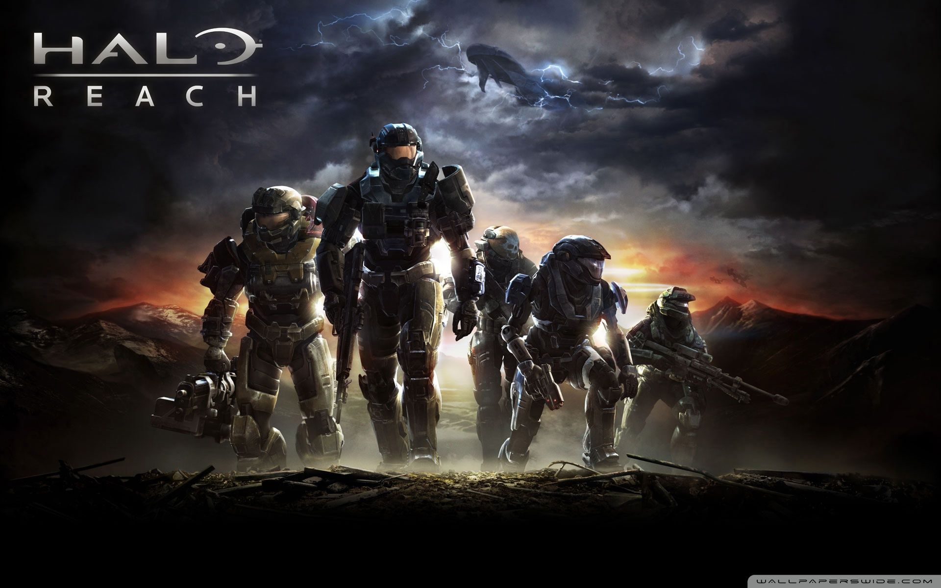 Halo Reach soldati Spartan, 1920x1200 Full HD+, PC Desktop