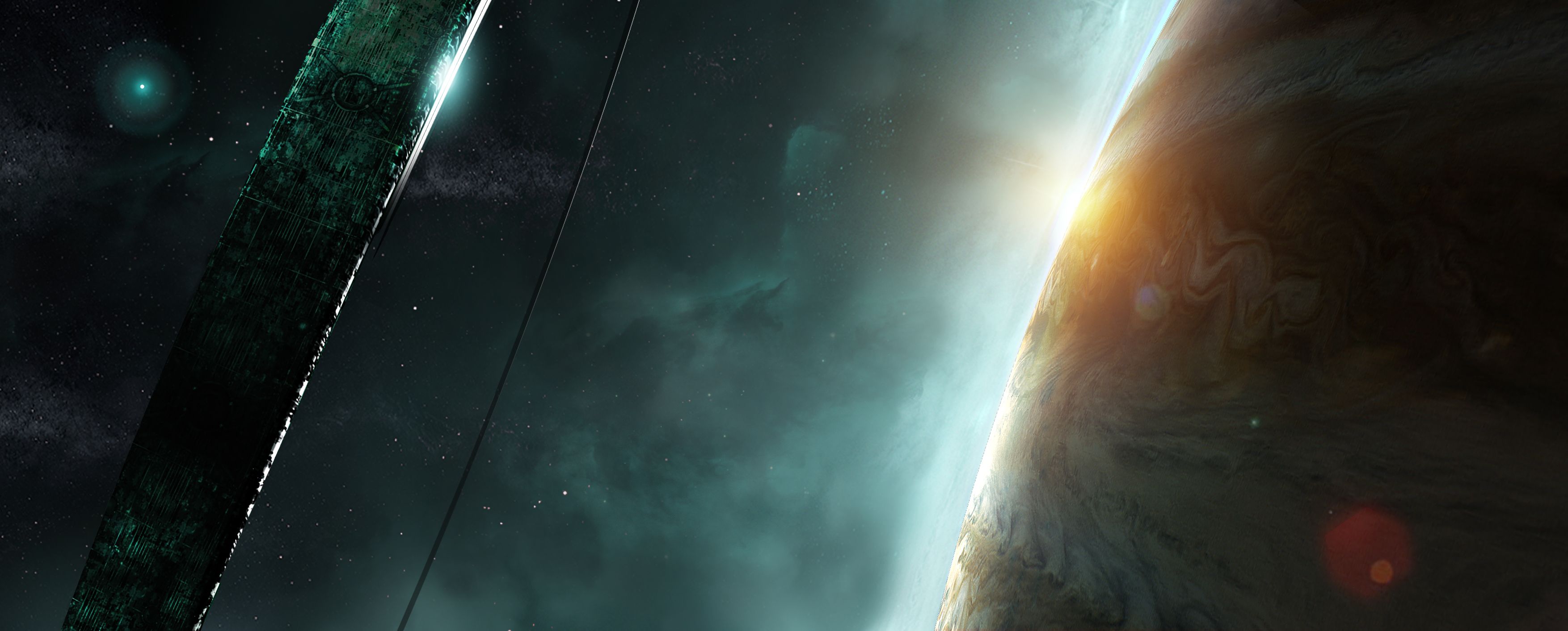 Master Chief Halo città distrutta, 2560x960 Ultrawide, Monitor Gaming