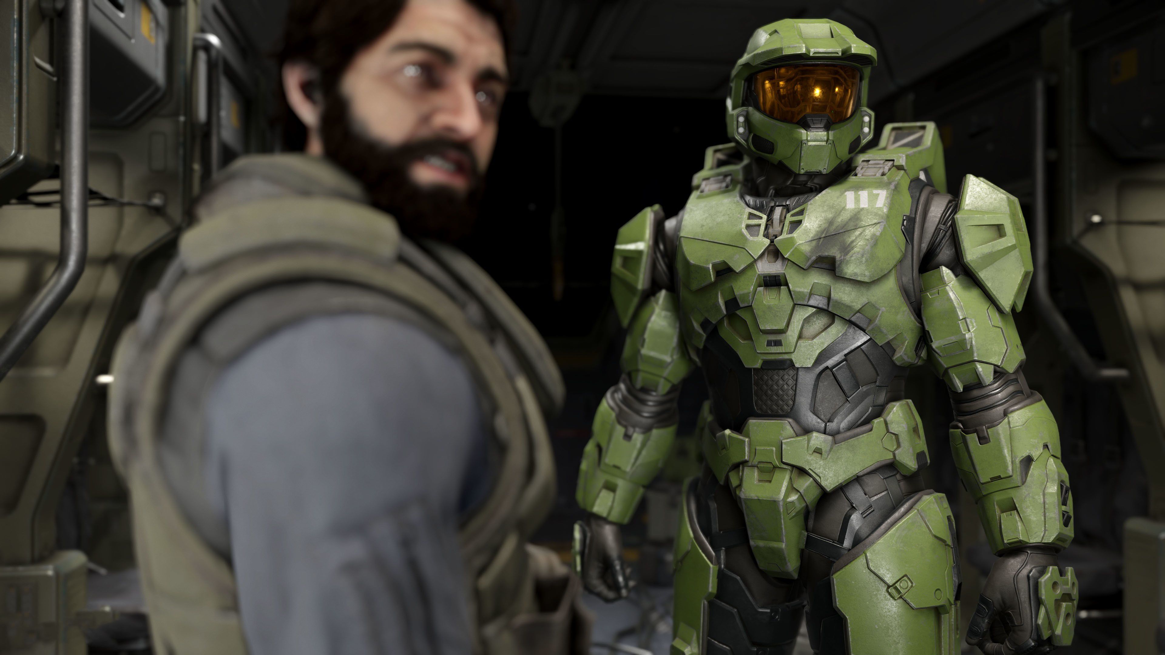 Master Chief Halo Infinite, 3840x2160 4K, Monitor 4K