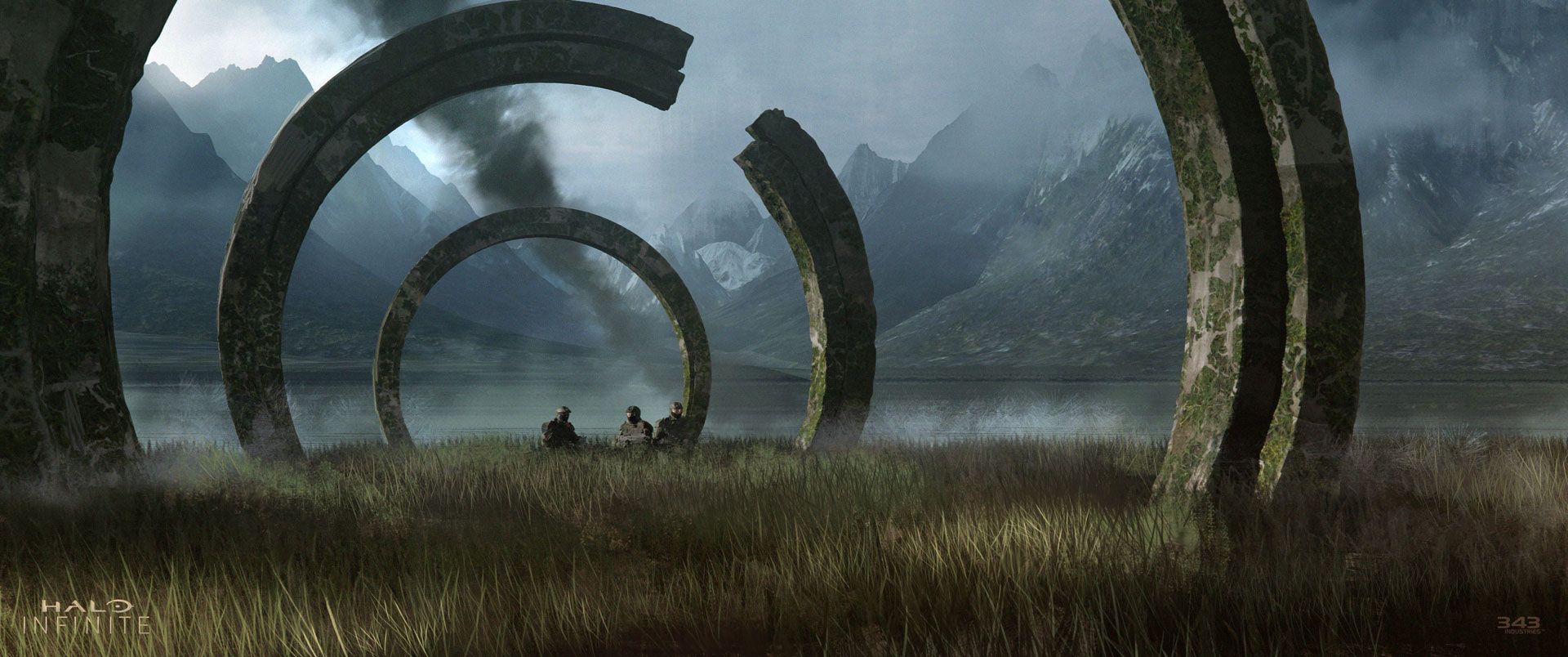 Halo Infinite anello Master Chief, 1920x804 Ultrawide, iMac