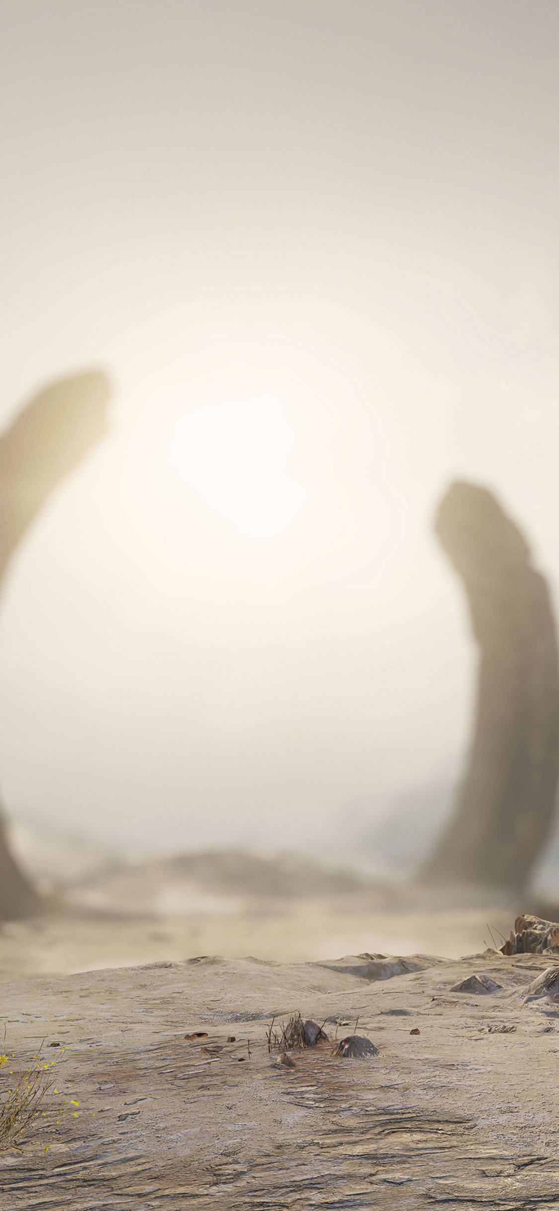 Halo Infinite deserto nebbioso, 1125x2436 Full HD Verticale, Smartphone