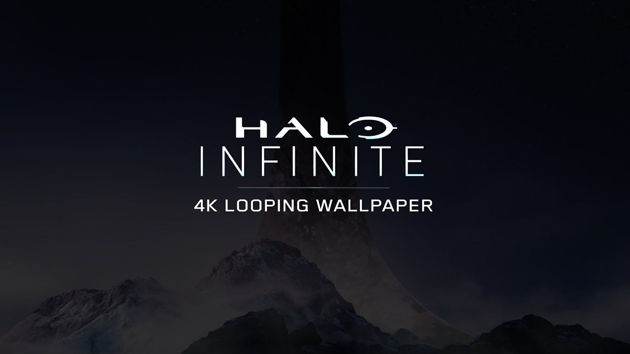 Logo Halo Infinite montagne, 1280x720 HD, Desktop