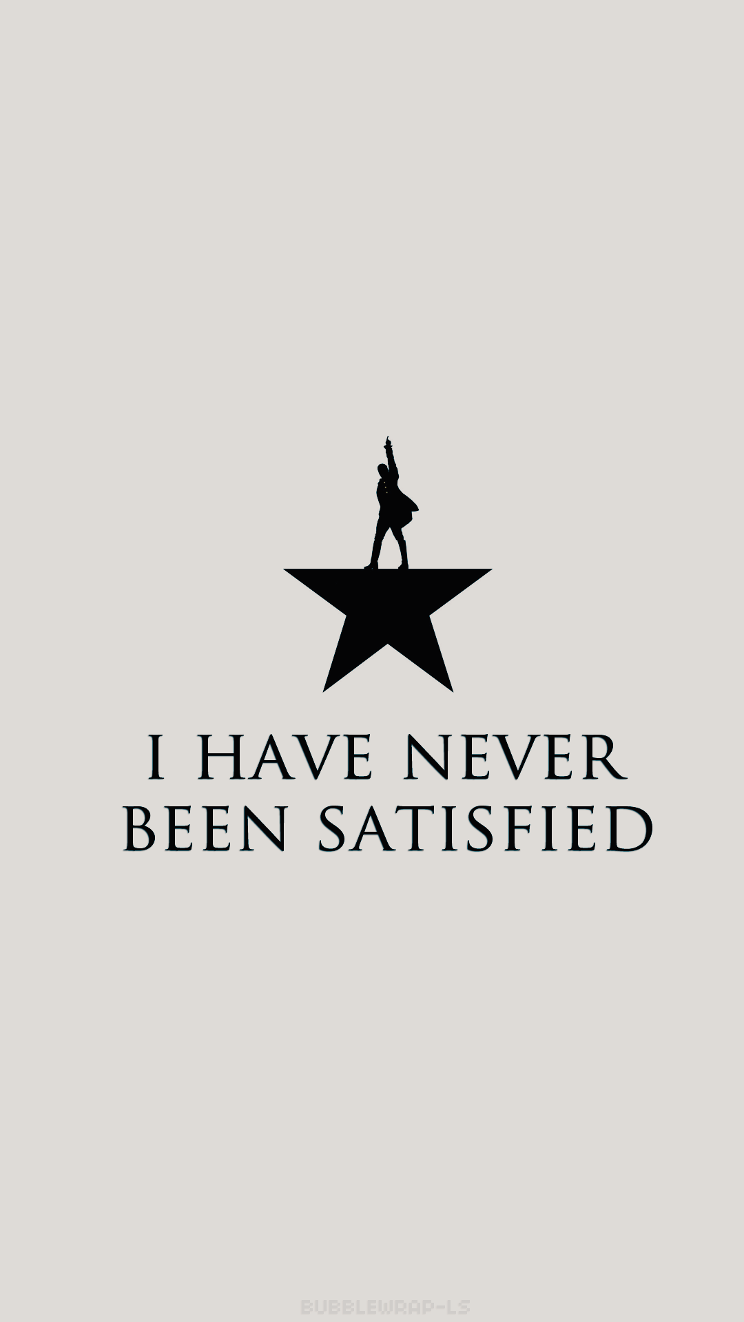 Hamilton musical stella nera, 1080x1920 Full HD Verticale, Smartphone