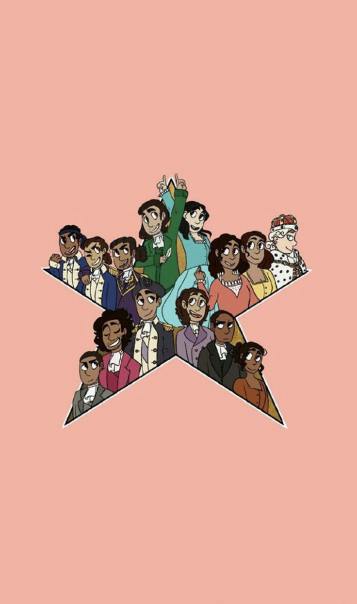 Personaggi Hamilton musical stella, 736x1247 Verticale, Mobile