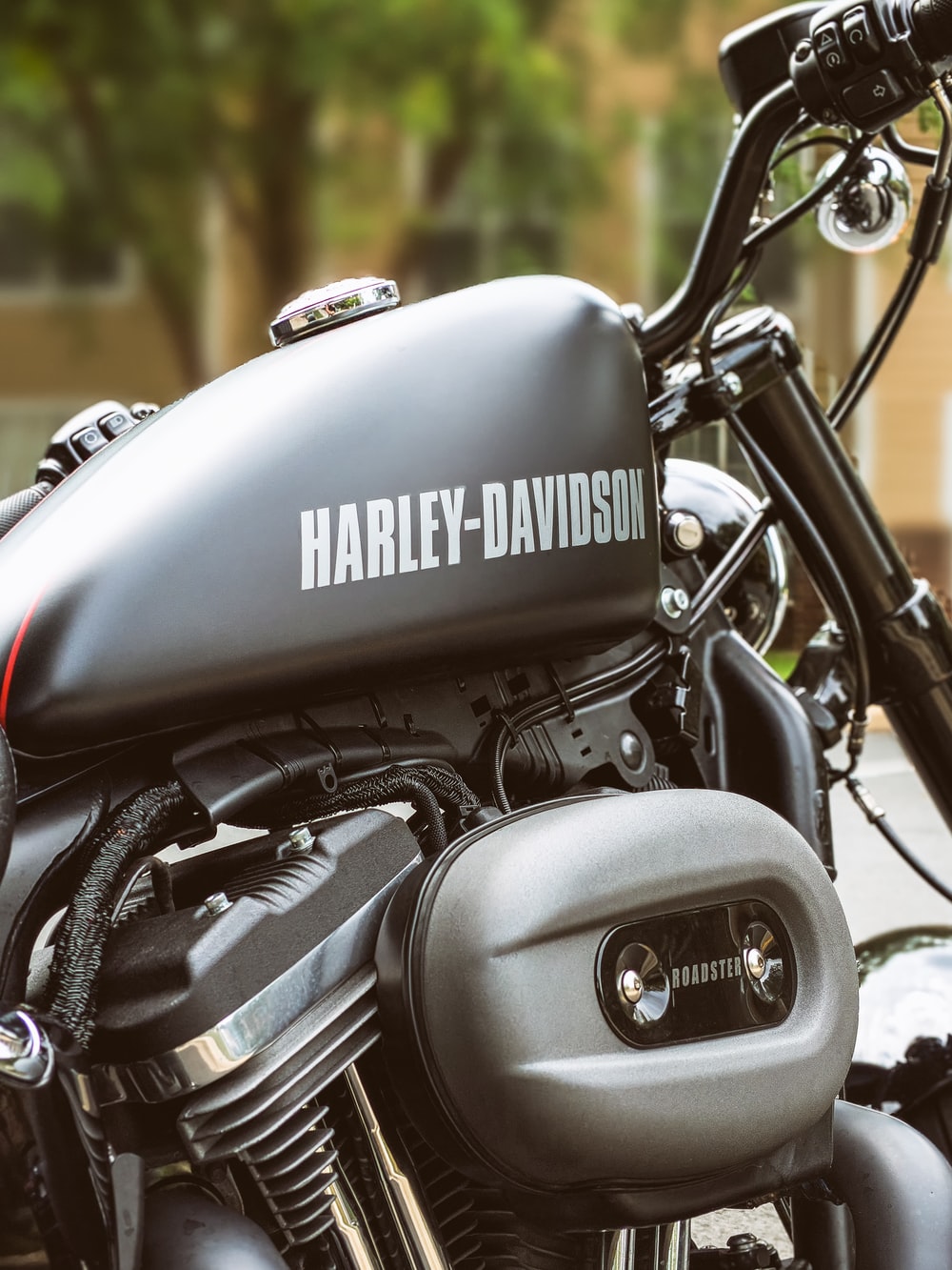 Moto Harley Davidson nera, 1000x1333 Verticale, Telefono