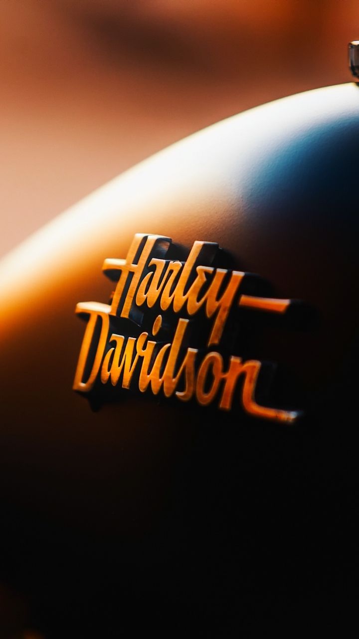 Logo Harley Davidson serbatoio moto, 720x1280 Full HD Verticale, Smartphone