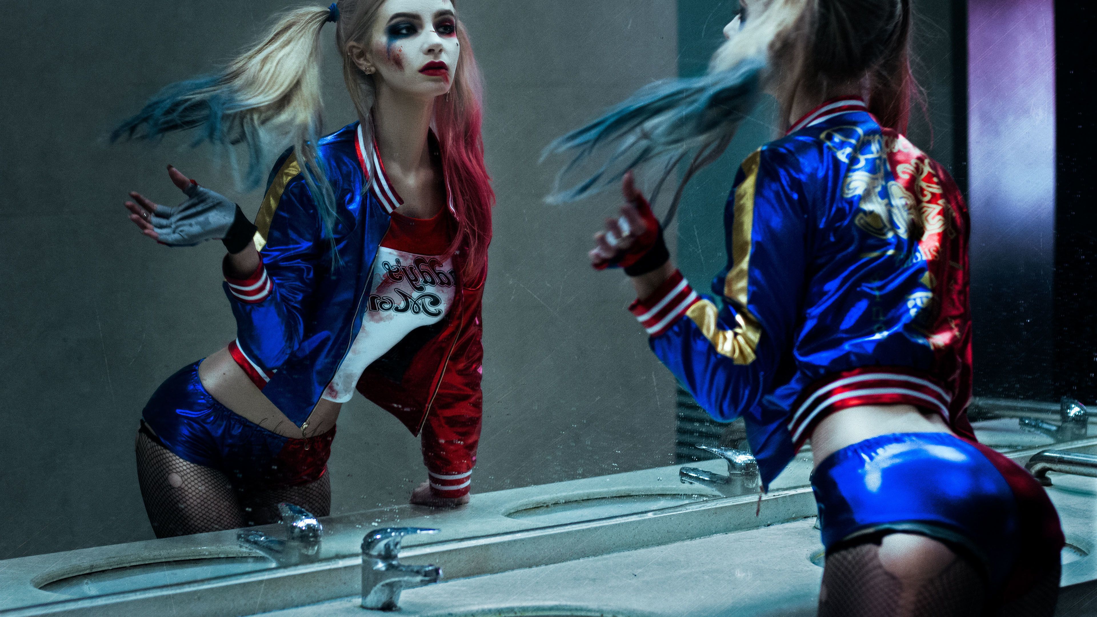 Harley Quinn e Joker Suicide Squad, 1600x897 HD, iMac