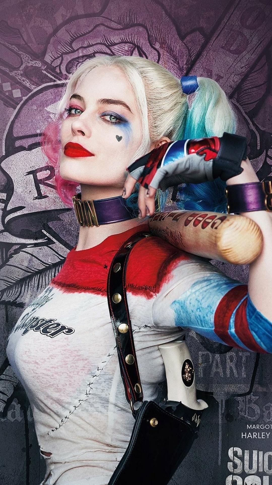 Harley Quinn Suicide Squad, 1080x1920 Verticale, Telefono