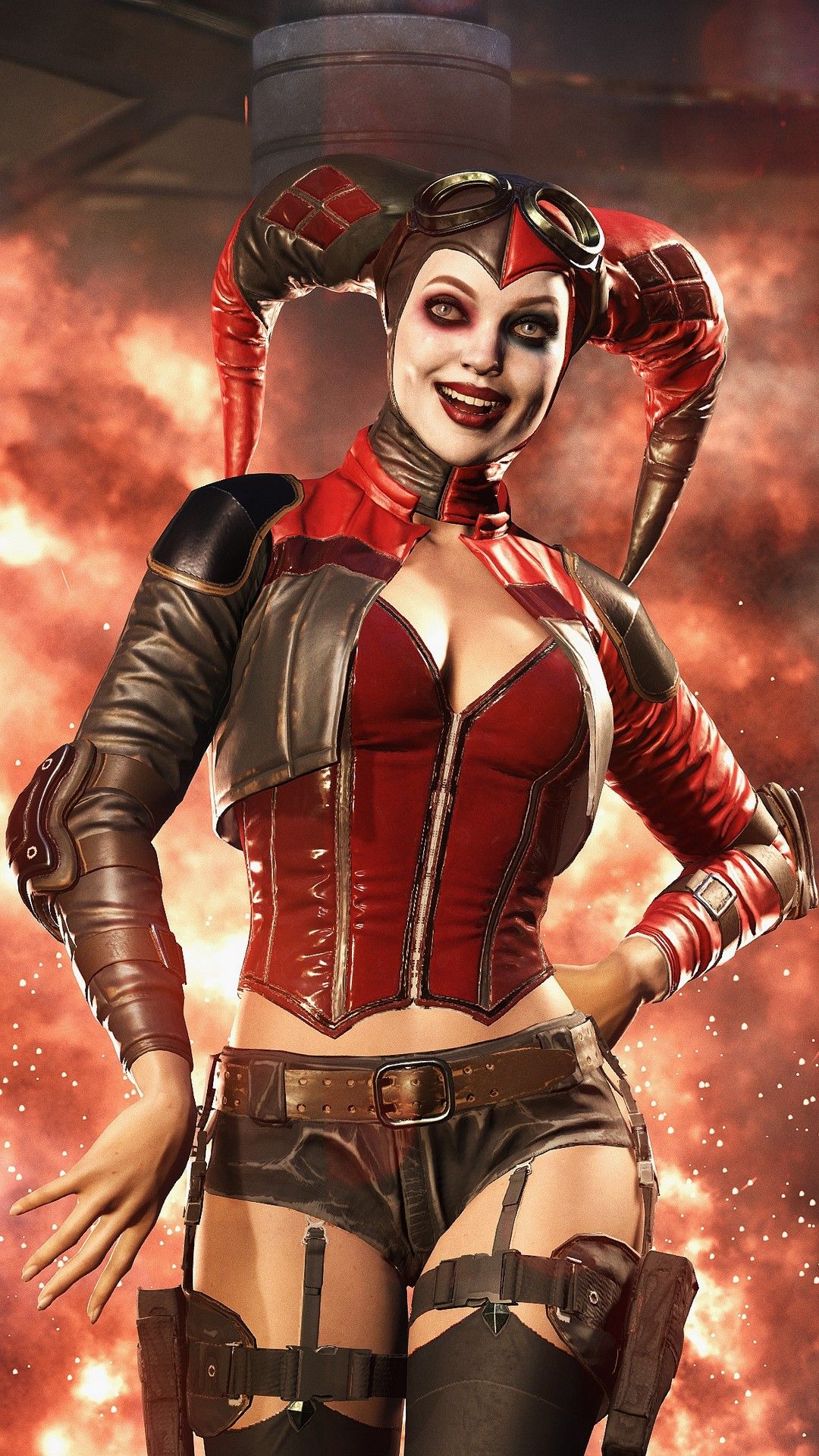 Harley Quinn Injustice 2, 1080x1920 Full HD Verticale, Samsung Galaxy