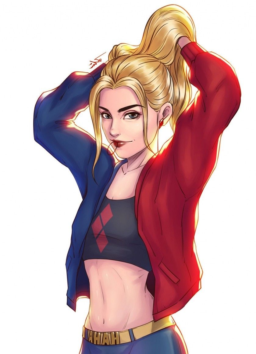 Harley Quinn giacca bicolore, 840x1160 Verticale, Mobile