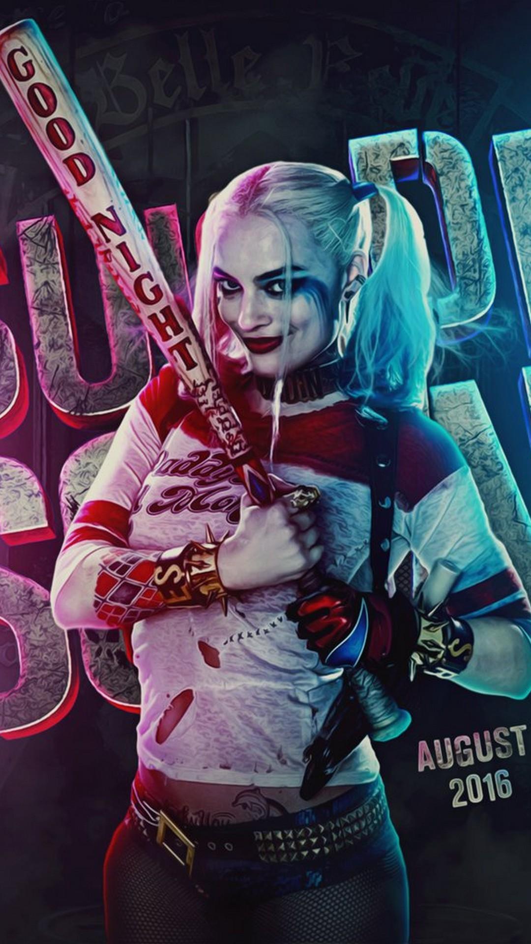 Harley Quinn Suicide Squad, 1080x1920 Verticale, Telefono