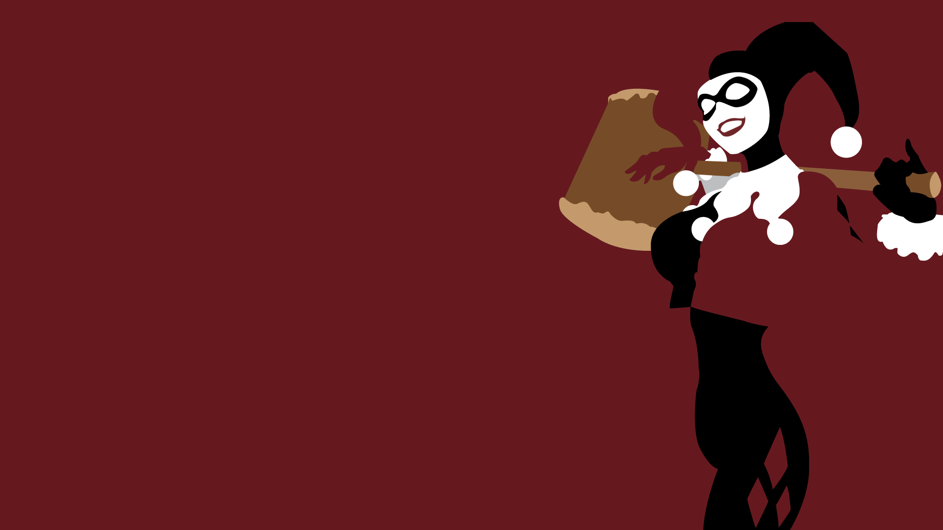 Silhouette fulmine sfondo rosso, 3840x2160 UHD, PC 4K